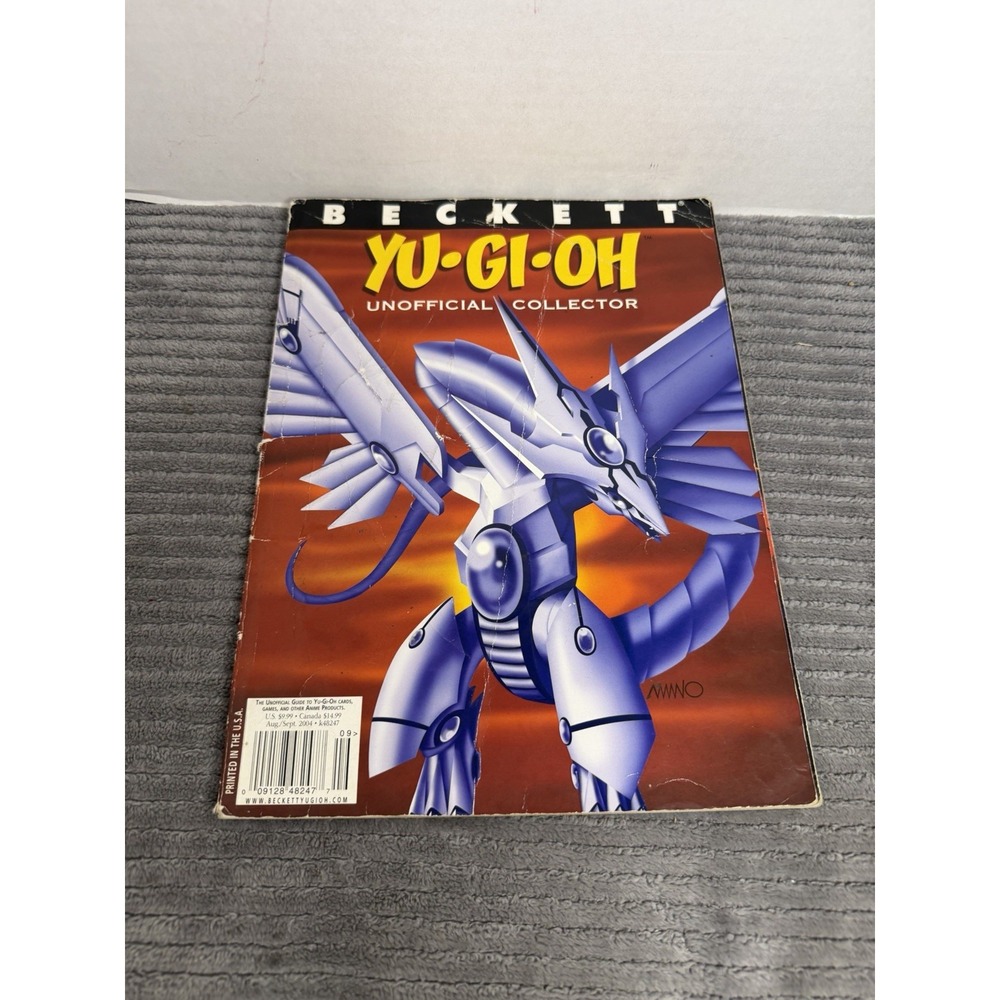 Beckett Yu-Gi-Oh Unofficial Collector's Guide Aug/Sept 2004 - Rare!
